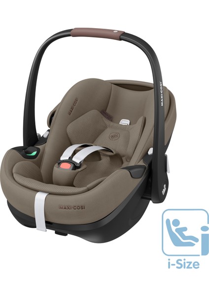 Pebble Slidetech Tam Yatabilen 0-13 kg Ana Kucağı ve Oto Koltuğu Twillic Truffle