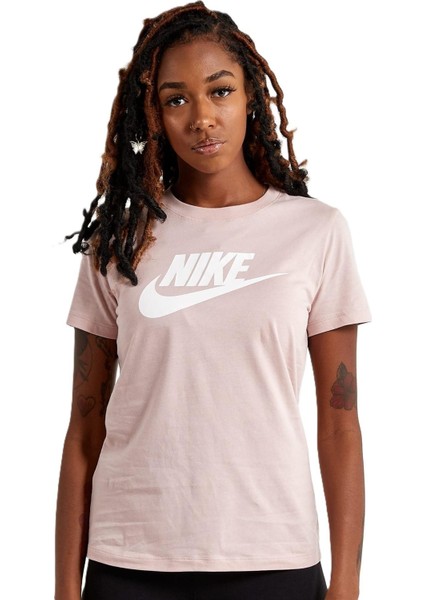 Sportswear Tee Essential Icon Futura Kadın Pembe Tişört