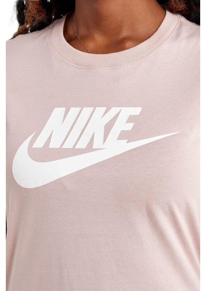 Sportswear Tee Essential Icon Futura Kadın Pembe Tişört modelleri