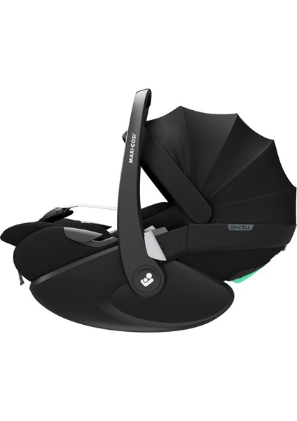 Pebble Slidetech Tam Yatabilen 0-13 kg Ana Kucağı ve Oto Koltuğu Twillic Black