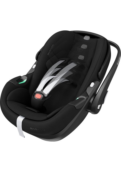 Pebble Slidetech Tam Yatabilen 0-13 kg Ana Kucağı ve Oto Koltuğu Twillic Black