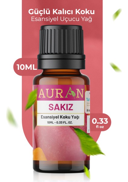 Sakız Esansiyel Uçucu Koku Yağı Ortam Kokusu Doğal Yağ Sihirli Küre Hobi Esansı 10ml