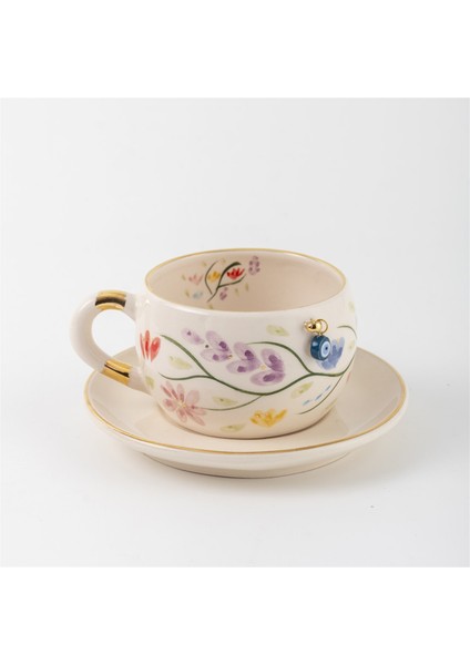 Bahar Dalı Çay Fincanı