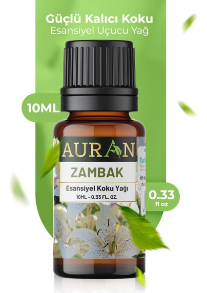Zambak Esansiyel Uçucu Koku Yağı Difüzör Esansı Buhurdanlık Yağı Aromaterapi Yağı 10ml
