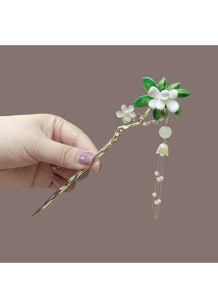 Antika Çiçek Retro Saç Tokası (Yurt Dışından) modelleri