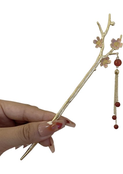 Antika Çiçek Retro Saç Tokası (Yurt Dışından)