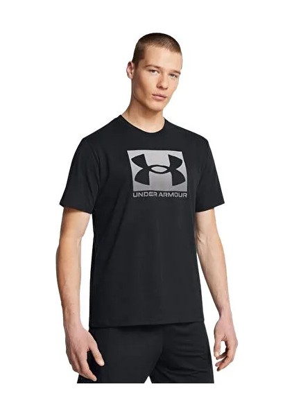 Ua M Boxed Sports Updated Ss Siyah Erkek Tshirt