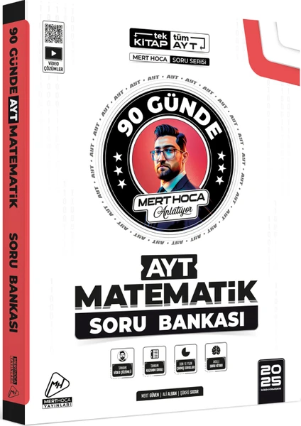 Mert Hoca Yayınları 2025 90 Günde AYT Matematik Soru Bankası