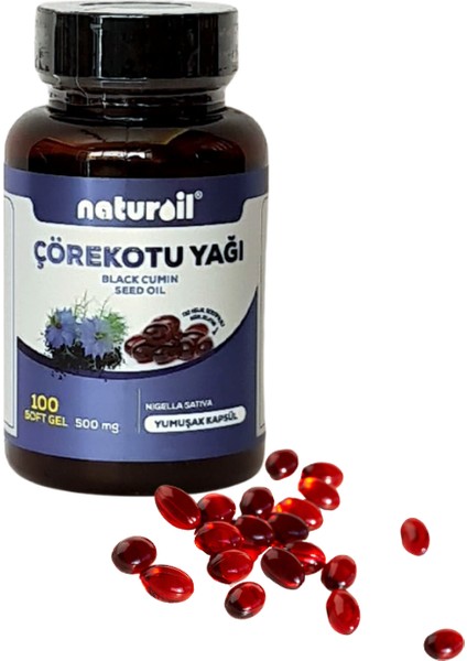 Çörekotu Yumuşak Kapsül 500 mg 100 Kapsül fiyatları