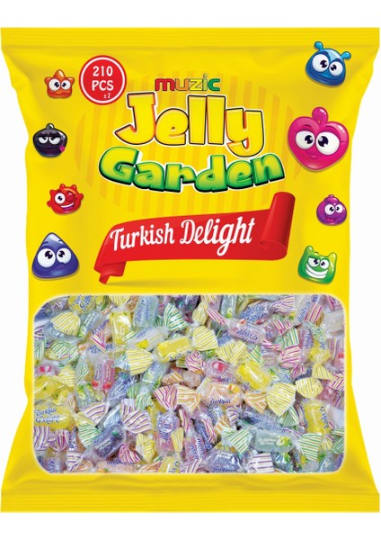 Jelly Garden Meyve Sulu Yumuşak Şekerleme 1 kg