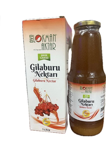 Gilaburu Nektarı Şekersiz Katkısız Boyasız Konsantre 1 Lt