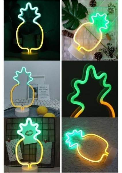 Ananas Neon Lamba