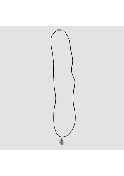 El Yapımı Taş Akuamarin Taşı - 32 cm