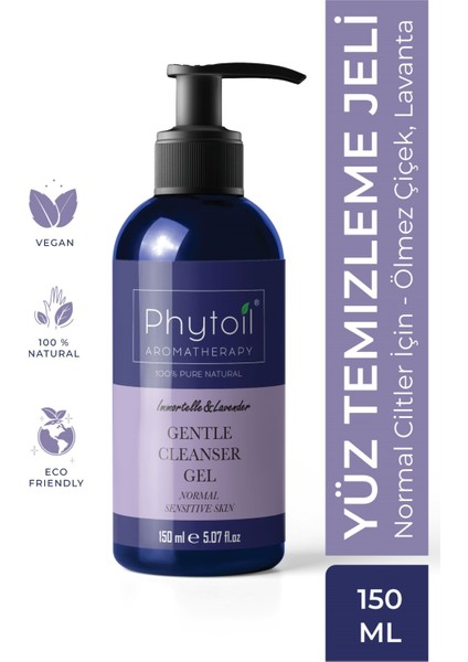 Normal Ciltler Için Yüz Temizleme Jeli- Phytoil Gentle Cleanser Gel 100 ml