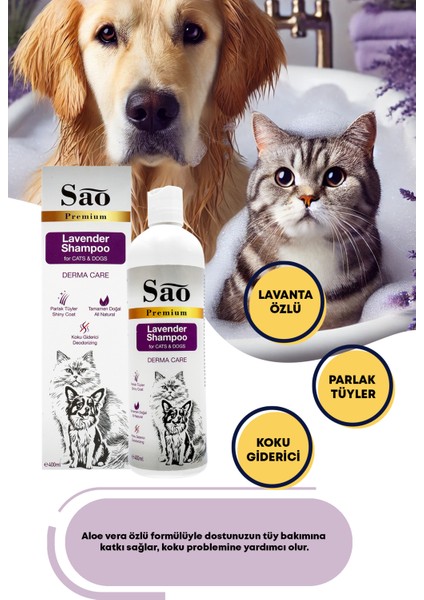 Sao 400 ml Shampoo Lavanta fırsatları