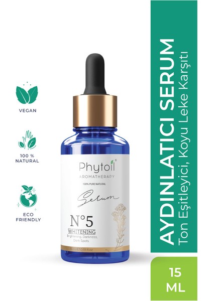 ve Koyu Serum-Phytoil No5 Serum Whitening 15 ml