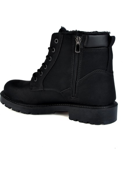 Iç Kısmı Kürk Fermuarlı Erkek Bot modelleri