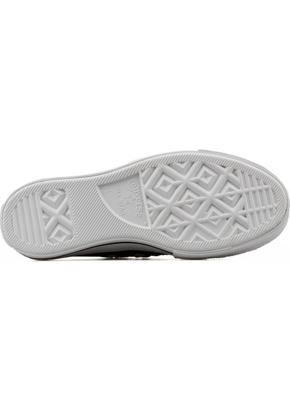 Chuck Taylor All Star Leather Platform Kadın Siyah Sneaker Ayakkabı 561681C
