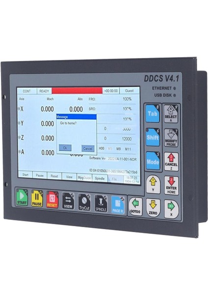 Ddcs V4.1 Cnc Kontrol Ünitesi 4 Eksen + El Çarkı