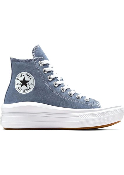 Chuck Taylor All Star Move Kadın Mavi Sneaker Ayakkabı A06500C