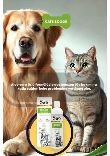 Sao 400 ml Shampoo Aloe Vera modelleri