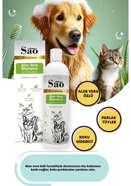 Sao 400 ml Shampoo Aloe Vera fırsatları