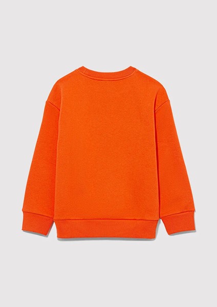 Erkek Çocuk Sweatshirt Turuncu M6S10080-82823