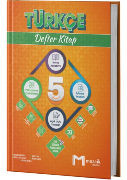 5. Sınıf Türkçe Intro Defter Kitap Konu Anlatımlı
