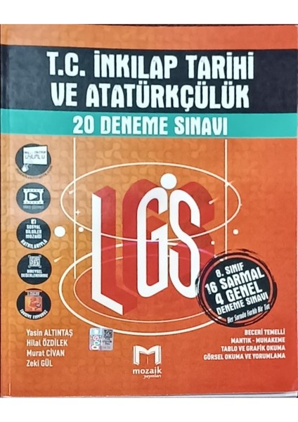 8. Sınıf Inkılap Tarihi Branş Deneme