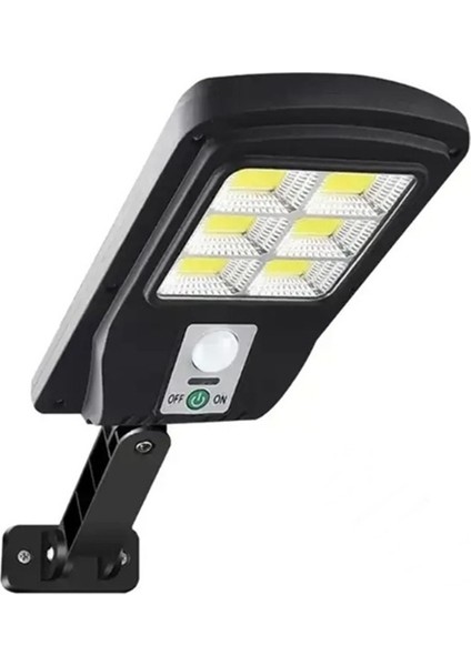 CL-180 Solar Güneş Enerjili Sokak Lambası Bahçe Armatürü Aydınlatması 3 Modlu 6 Cob Ledli 30CM Yükseklik