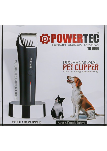 TR-9100 Kedi Köpek Traş Makinesi