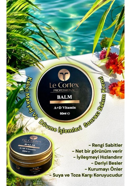 Kalıcı Makyaj&Dövme Sonrası Onarıcı Balm