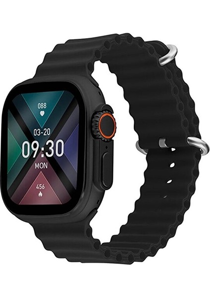 Wearfit Hk9 Ultra 2 Akıllı Kol Saati Model:inç 49MM Amoled Ekran (Siyah)