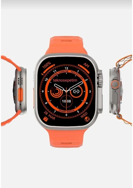 Wearfit Pro Dt8 Ultra Akıllı Saat 49MM Yuvarlak Tft Ekran Akıllı Kol Saati