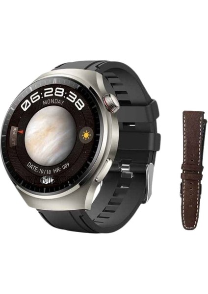 Hero Hk8 1.52INÇ 37MM Gri Amoled Ekran Akıllı Kol Saati