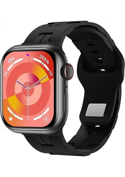 Wearfit Pro Hk9 Mini Akıllı Saat Yuvarlak Model 42MM Amoled Ekran Akıllı Kol Saati