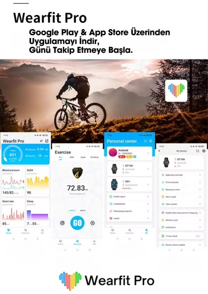 N61 Akıllı Saat 45MM Amoled Ekran Akıllı Kol Saati
