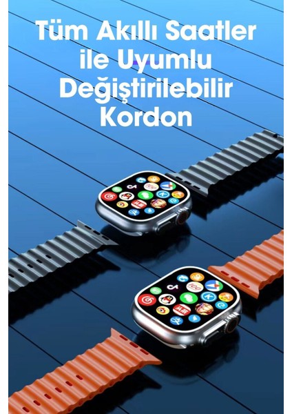 S8 Ultra 4g Sim Kartlı Btk Kayıtlı Distribitör Garantili Akıllı Saat 49MM Amoled Ekran Akıllı Saat