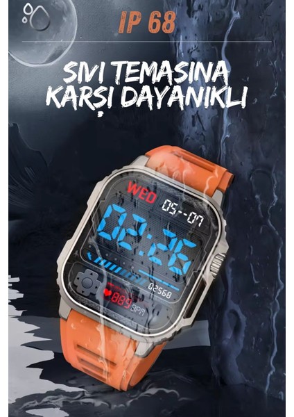 TW11 Akıllı Saat 50MM Miniled Ekran Akıllı Kol Saati