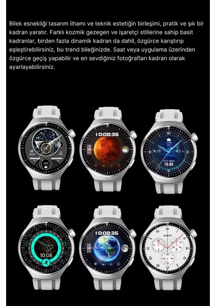 Watch 4 Pro Plus Akıllı Saat 40MM Akıllı Kol Saati