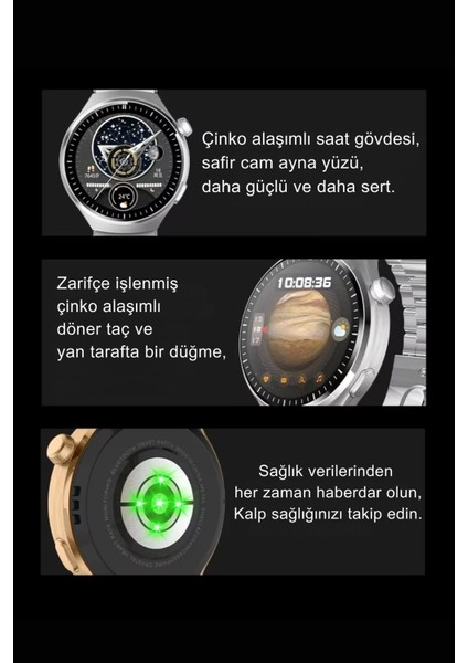 Watch 4 Pro Plus Akıllı Saat 40MM Akıllı Kol Saati