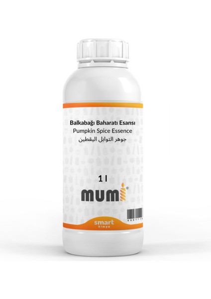Pumpkin Spice Mum Esansı 1 Litre