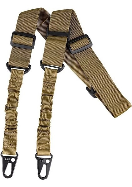Çift Nokta Askı Kayışı Tactical