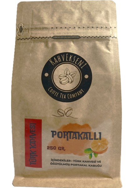 Portakallı Türk Kahvesi 250 gr fiyatları