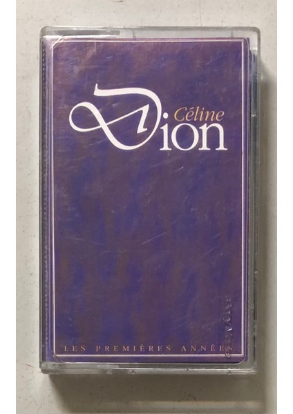 Celine Dion Les Premieres Annees Kaset (Orjnal Dönem Baskı Kaset)