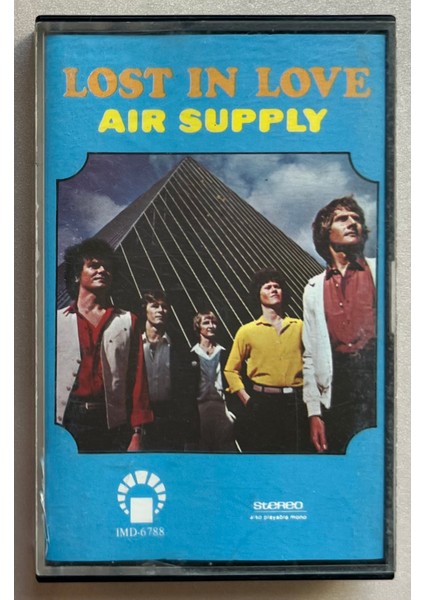 Air Supply Lost In Love Kaset (Orjnal Dönem Imd Suudi Arabistan Baskı Kaset)