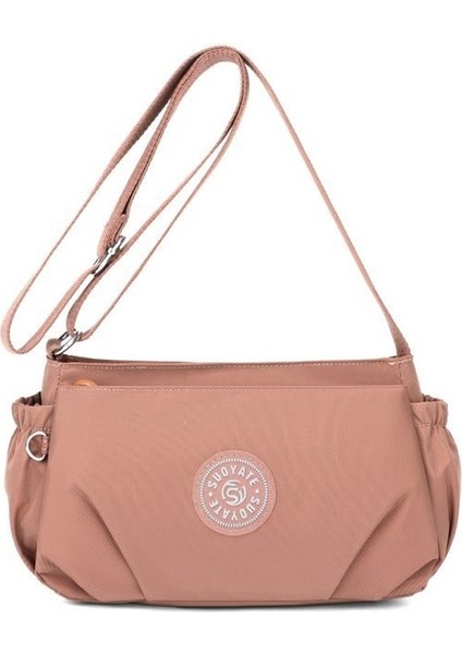 Kadınlar Için Kanvas Çanta 2024 Yeni Stil Kadın Büyük Kapasiteli Tek Omuz Crossbody Çanta Çok Katmanlı Oxford Kumaş Küçük Çanta Basit Anne Çantası (Yurt Dışından)