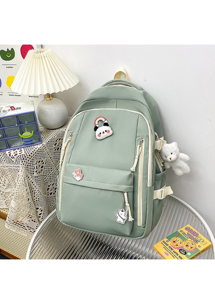 Okul Çantası Orman Tarzı Küçük Taze Ilkokul Öğrencileri Sevimli Üçüncü Ila Altıncı Sınıf Hafif Sırt Çantası (Yurt Dışından)