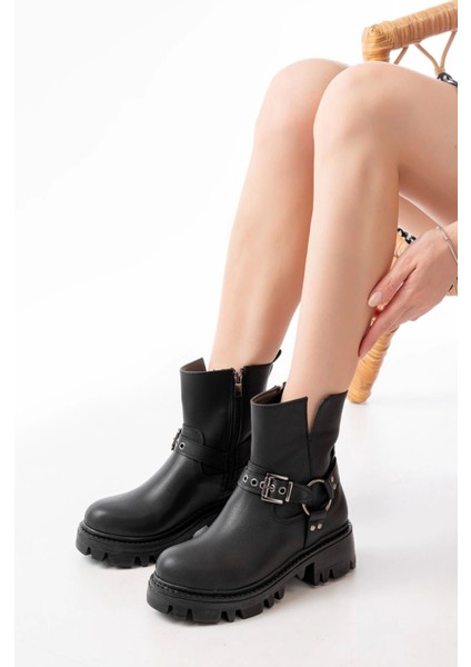 868-2015 Siyah Fermuarlı Günlük Kadın Bot fiyatları