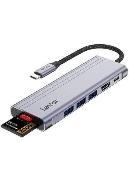 7in1 H31 Typec Macbook Çevirici Çoklayıcı Adaptör LPAH31N